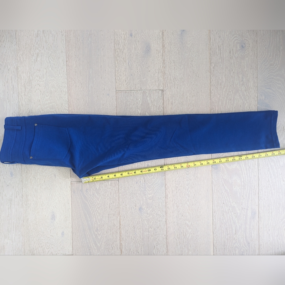Unbranded Blue Stretch Ponte Skinny Pant; Size S/M - Picture 2 of 6
